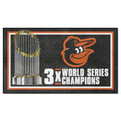 Baltimore Orioles Dynasty Plush Area Rug, AGS-36021