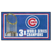 Chicago Cubs Dynasty Plush Area Rug, AGS-36031