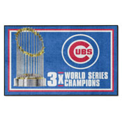 Chicago Cubs Dynasty Plush Area Rug, AGS-36031
