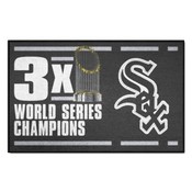 Chicago White Sox Dynasty Starter Mat Accent Rug - 19in. x 30in., 36035