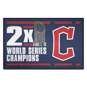 Cleveland Guardians Dynasty Starter Mat Accent Rug - 19in. x 30in., 36045
