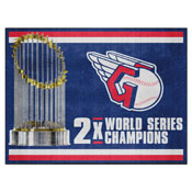 Cleveland Guardians Dynasty Plush Area Rug, AGS-36046