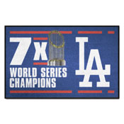 Los Angeles Dodgers Dynasty Starter Mat Accent Rug - 19in. x 30in., 36060