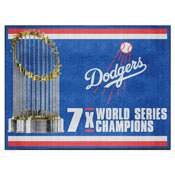Los Angeles Dodgers Dynasty Plush Area Rug, AGS-36061