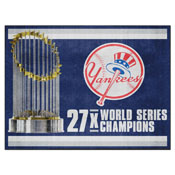 New York Yankees Dynasty Plush Area Rug, AGS-36081