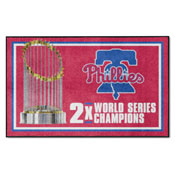 Philadelphia Phillies Dynasty Plush Area Rug, AGS-36092