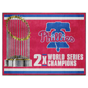 Philadelphia Phillies Dynasty Plush Area Rug, AGS-36092
