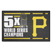 Pittsburgh Pirates Dynasty Starter Mat Accent Rug - 19in. x 30in., 36096