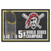 Pittsburgh Pirates Dynasty Plush Area Rug, AGS-36097