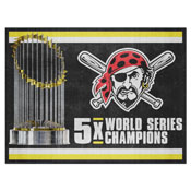 Pittsburgh Pirates Dynasty Plush Area Rug, AGS-36097