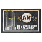 San Francisco Giants Dynasty Plush Area Rug, AGS-36104