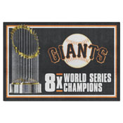 San Francisco Giants Dynasty Plush Area Rug, AGS-36104