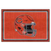 Chicago Bears Plush Area Rug - Orange, AGS-36150