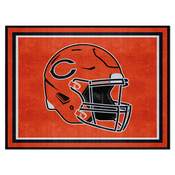 Chicago Bears Plush Area Rug - Orange, AGS-36150