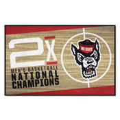 NC State Wolfpack Dynasty Starter Mat Accent Rug - 19in. x 30in., 36280