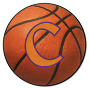 Clemson Tigers Basketball Rug - 27in. Diameter, 36317