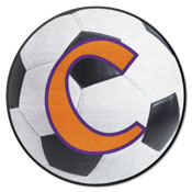 Clemson Tigers Soccer Ball Rug - 27in. Diameter, 36319