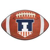 Illinois Illini  Football Rug - 20.5in. x 32.5in., 36339