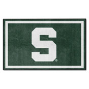Michigan State Spartans Plush Area Rug, AGS-36380