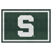 Michigan State Spartans Plush Area Rug, AGS-36380