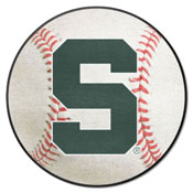 Michigan State Spartans Baseball Rug - 27in. Diameter, 36385