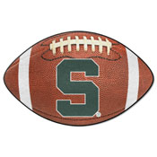 Michigan State Spartans  Football Rug - 20.5in. x 32.5in., 36387