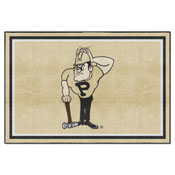 Purdue Boilermakers Plush Area Rug, AGS-36512