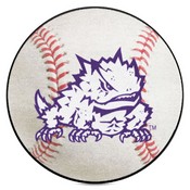 TCU Horned Frogs Baseball Rug - 27in. Diameter, 36564