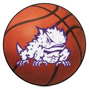 TCU Horned Frogs Basketball Rug - 27in. Diameter, 36565