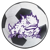 TCU Horned Frogs Soccer Ball Rug - 27in. Diameter, 36567