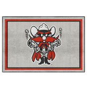 Texas Tech Red Raiders Plush Area Rug, AGS-36584