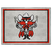 Texas Tech Red Raiders Plush Area Rug, AGS-36584