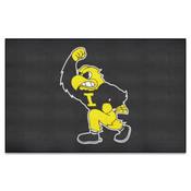 Iowa Hawkeyes Ulti-Mat Rug - 5ft. x 8ft. - Herkey Mascot Logo, 36643