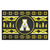 Appalachian State Mountaineers Holiday Sweater Starter Mat Accent Rug - 19in. x 30in., 36664