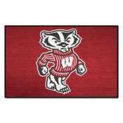 Wisconsin Badgers Starter Mat Accent Rug - 19in. x 30in., 36729