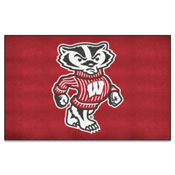 Wisconsin Badgers Ulti-Mat Rug - 5ft. x 8ft., 36731