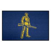 West Virginia Mountaineers  Football Rug - 20.5in. x 32.5in., 36751