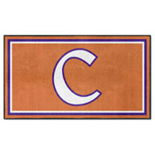 Clemson Tigers Plush Area Rug, AGS-36786