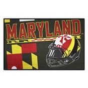 Maryland Terrapins Starter Mat Accent Rug - 19in. x 30in., 36813