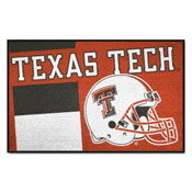 Texas Tech Red Raiders Starter Mat Accent Rug - 19in. x 30in., Uniform Design, 36831