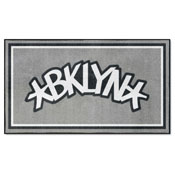 Brooklyn Nets Plush Area Rug, AGS-36882