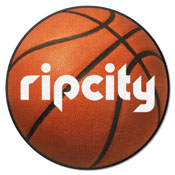 Portland Trail Blazers Basketball Rug - 27in. Diameter, 37085