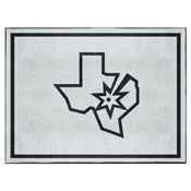 San Antonio Spurs Plush Area Rug, AGS-37098