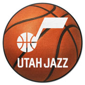 Utah Jazz Basketball Rug - 27in. Diameter, 37121