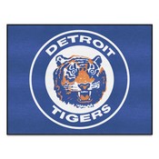 Detroit Tigers All-Star Rug - 34 in. x 42.5 in. - Retro Collection, 37209