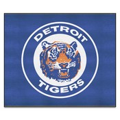 Detroit Tigers Tailgater Rug - 5ft. x 6ft. - Retro Collection, 37210