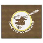 San Diego Padres Tailgater Rug - 5ft. x 6ft. - Retro Collection, 37318