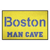 Boston Red Sox Man Cave Starter Mat Accent Rug - 19in. x 30in., 37482
