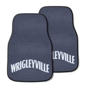Chicago Cubs Front Carpet Car Mat Set - 2 Pieces, 37501
