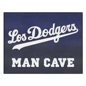 Los Angeles Dodgers Man Cave All-Star Rug - 34 in. x 42.5 in., 37527